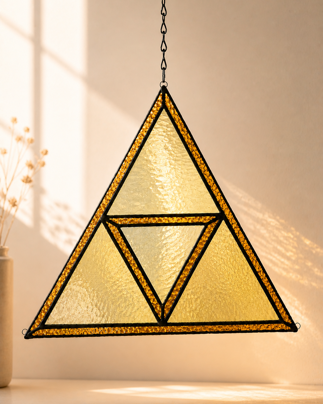 Custom Triforce Sun Catcher