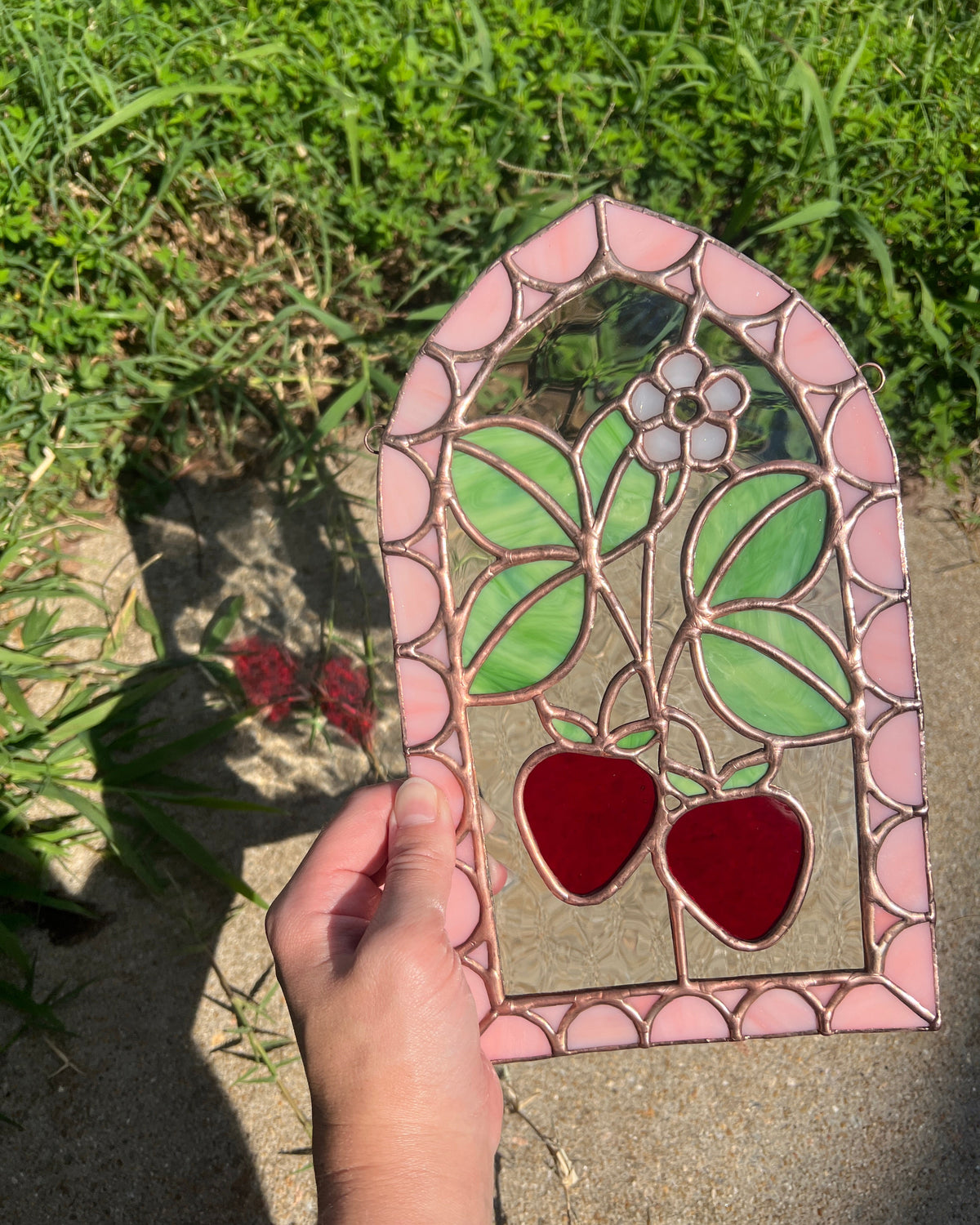 Strawberry Suncatcher