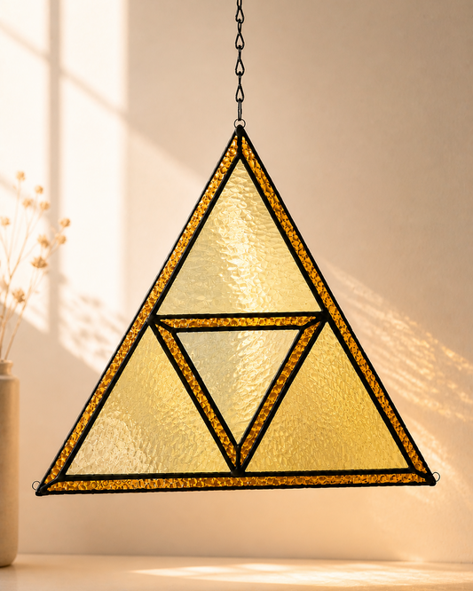 Custom Triforce Sun Catcher